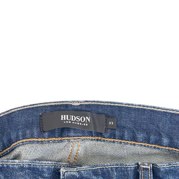 Hudson Byron Straight Jeans Sz 33x34 - Picture 2 of 6